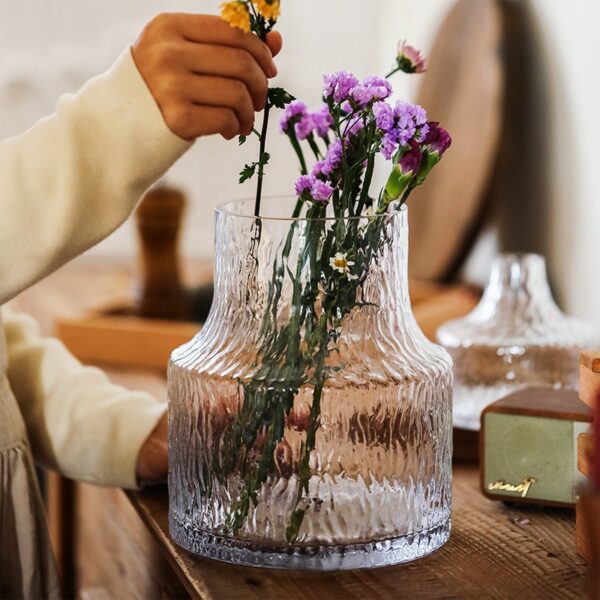 Luxury Crystal Glass Vase - Image 2